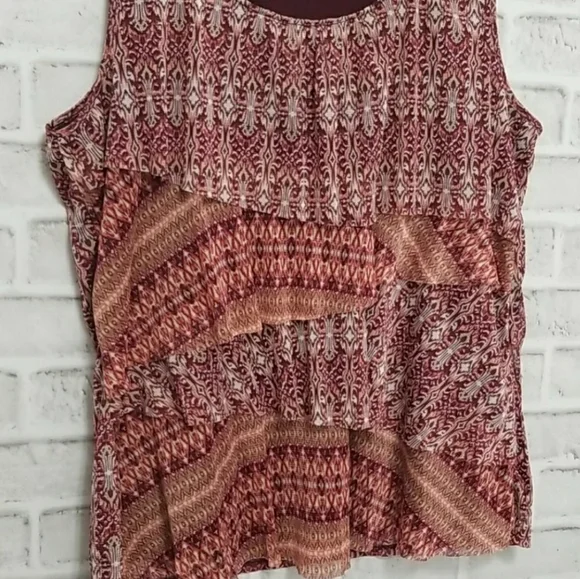 NEW PLUS SIZE RUFFLE TOP/B1 - Picture 5 of 6